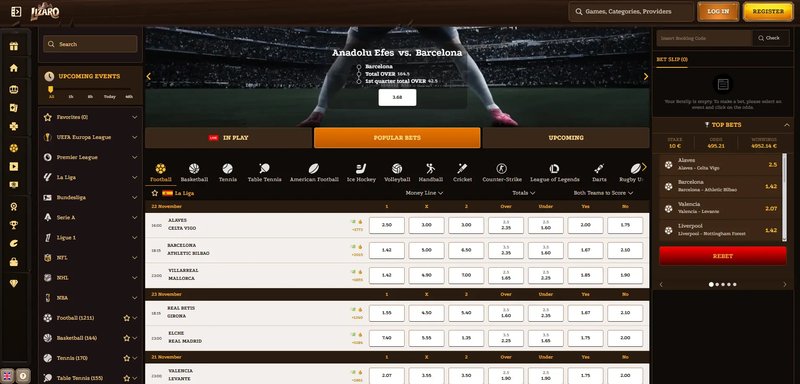 Experience the Excitement of Lizaro Casino Online in the UK Today - overview